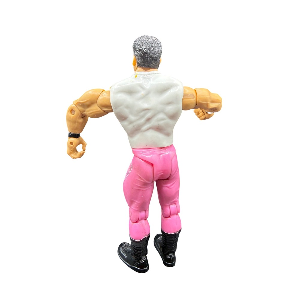 WWE Rico Constantino Action Figure Jakks Pacific 2003 Pink Yellow Gear 7 Inch - Picture 2 of 5